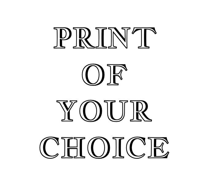 PRINT OF YOUR CHOICE